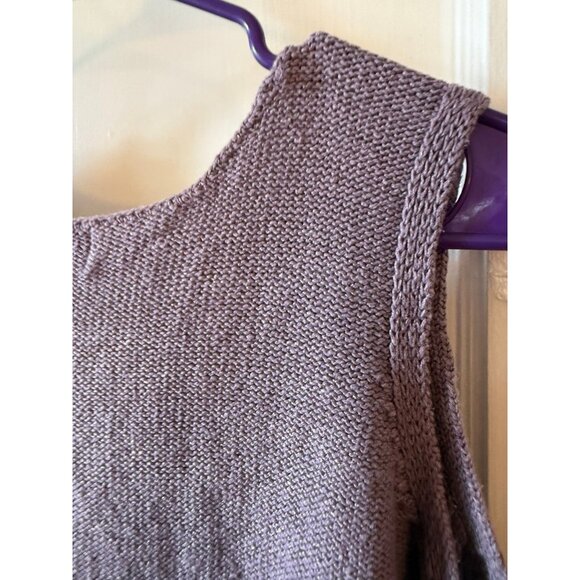 Sigrid Olsen sport women’s size 1X purple knit top - Picture 7 of 7